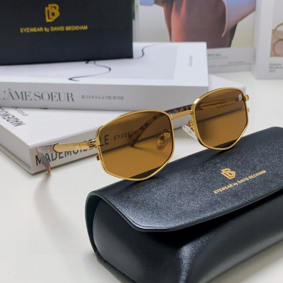 DAVID BECKHAM Retro American Metal Eyeglasses - Picture 6 of 8